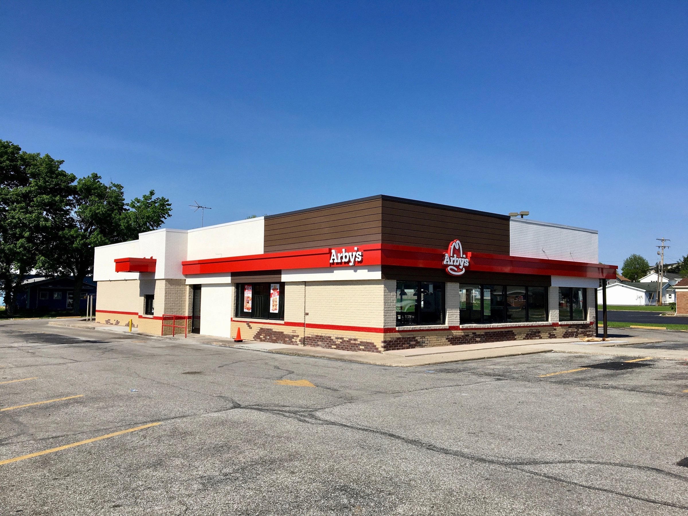 Arby�s Commercial Flat Roof & Coping Repair Greencastle